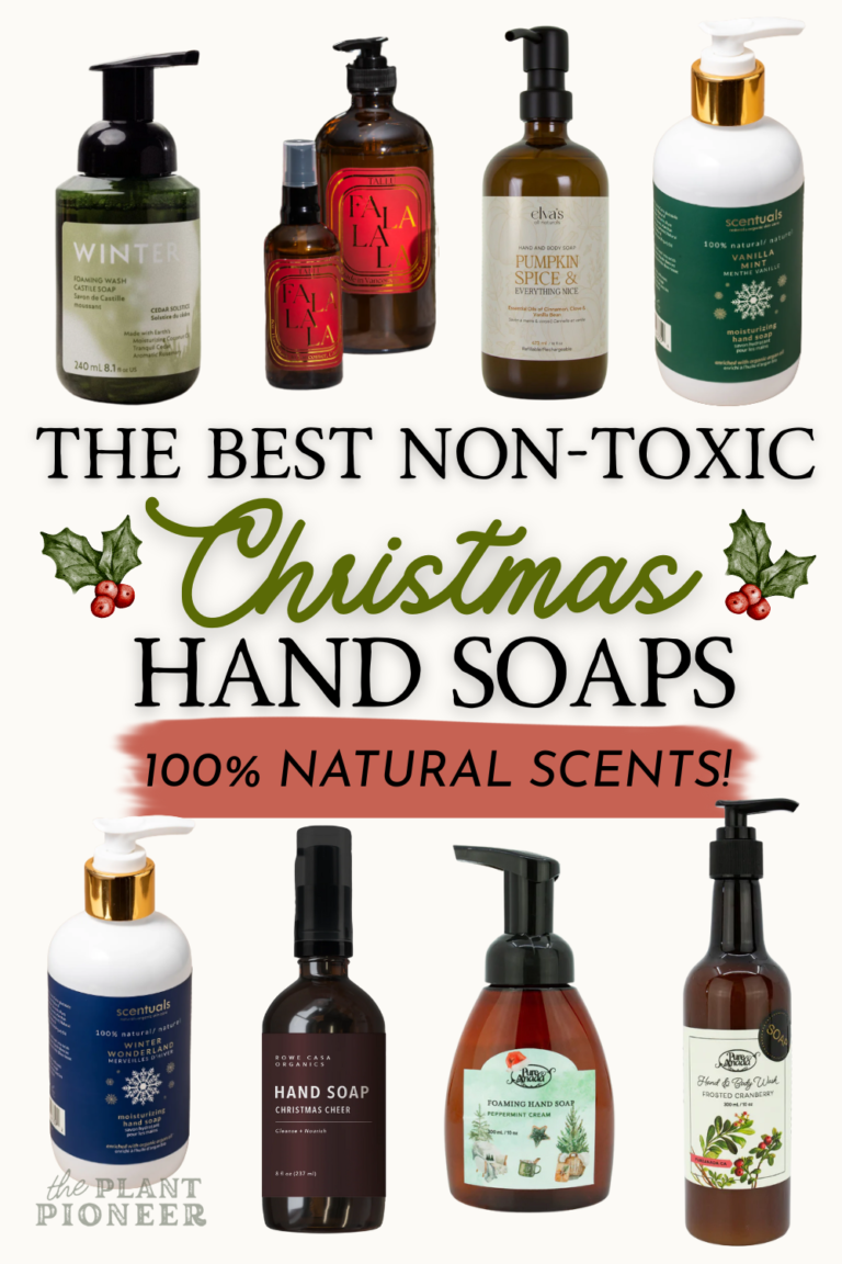 The Best Natural & Non-Toxic Christmas Hand Soaps