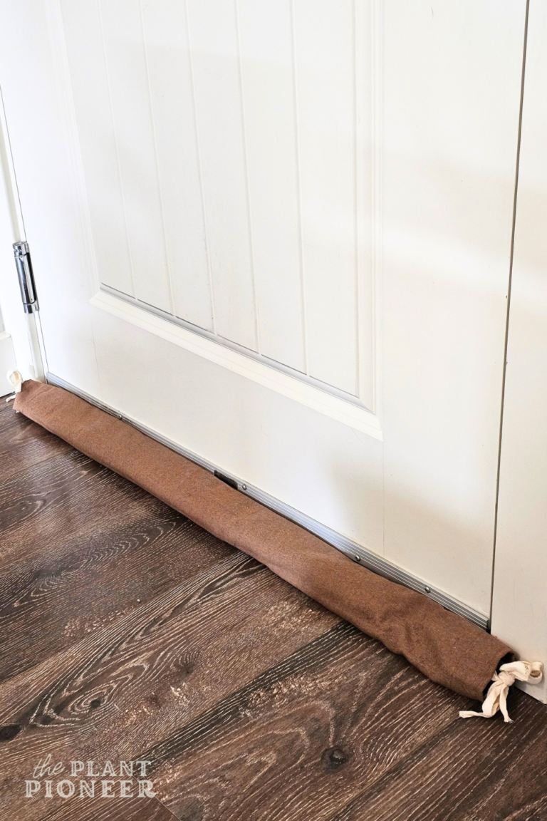 Easy Door Draft Stopper with Removable Cover (Perfect for Apartment!)